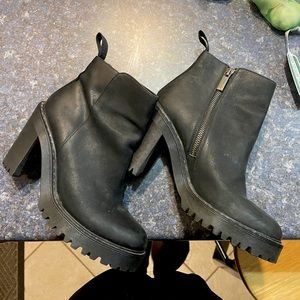 Doc Martens heeled boots